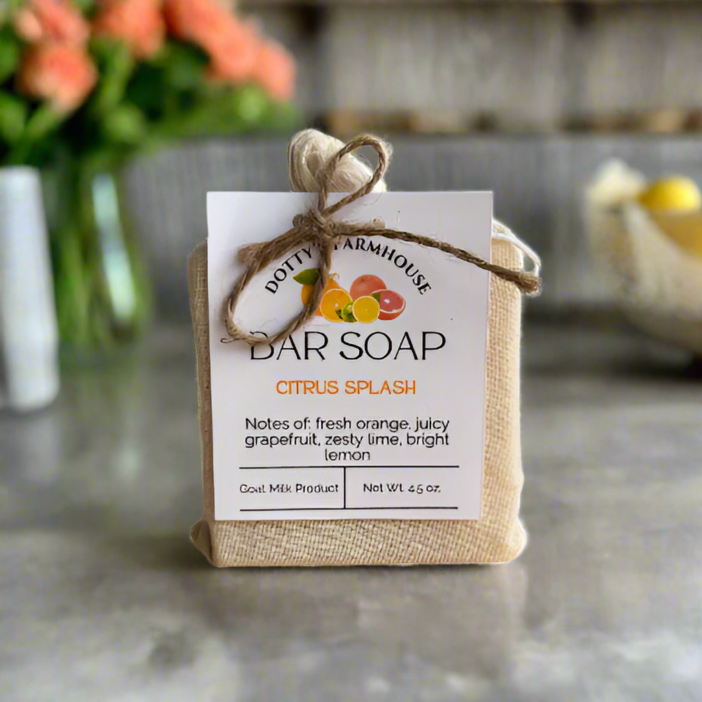 Citrus Splash Goat Milk Moisturizing Soap | 4.5 oz. Bar