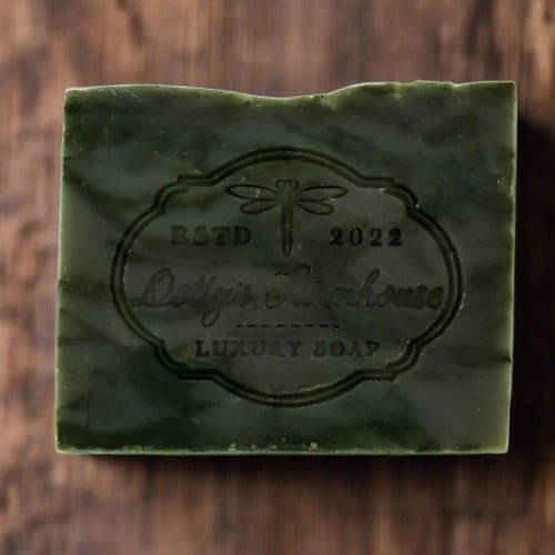 Aspen Timber Vegan Soap - Invigorating Pine & Citrus Scent (For Hair & Beard) 4.5 oz bar - Dotty's Farmhouse