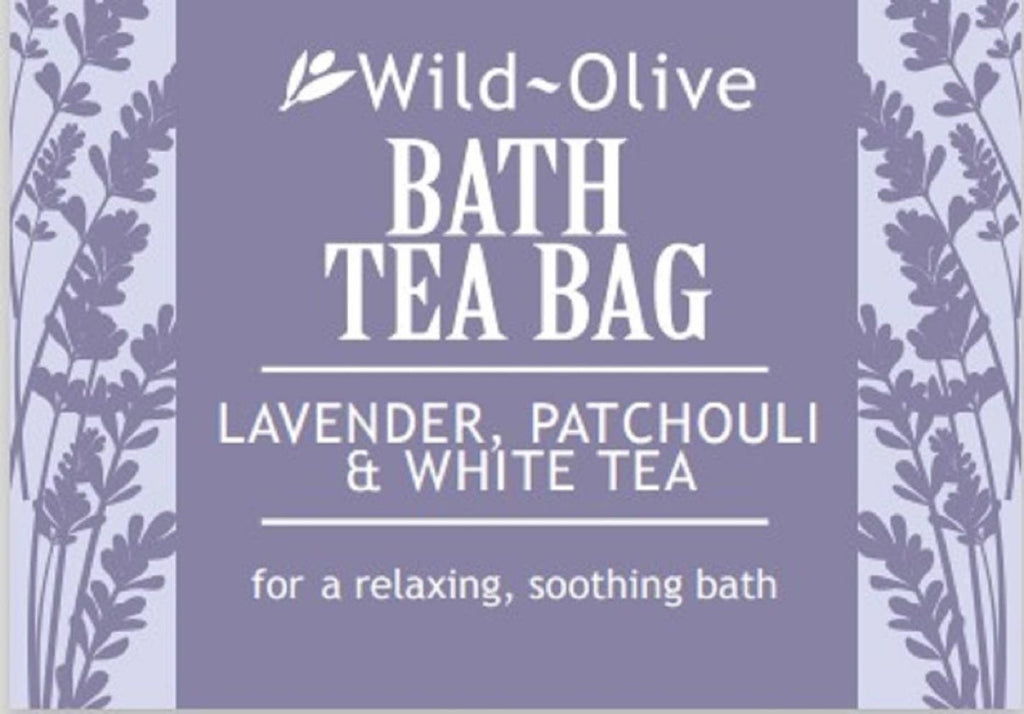 Bath Tea Bag - Lavender Patchouli - Dotty's Farmhouse