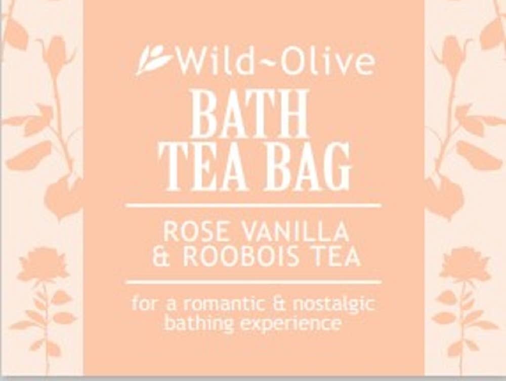 Bath Tea Bag - Rose and Roobios - Dotty's Farmhouse