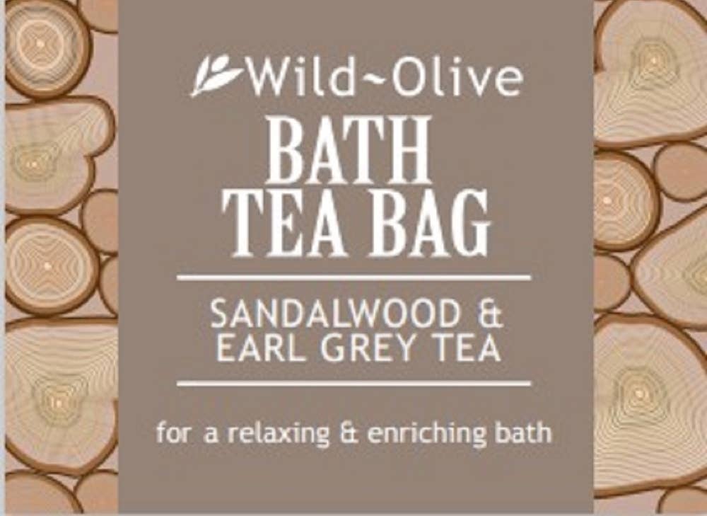 Bath Tea Bag - Sandalwood and Earl Grey - Dotty's Farmhouse