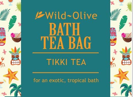 Bath Tea Bag - Tikki - Dotty's Farmhouse