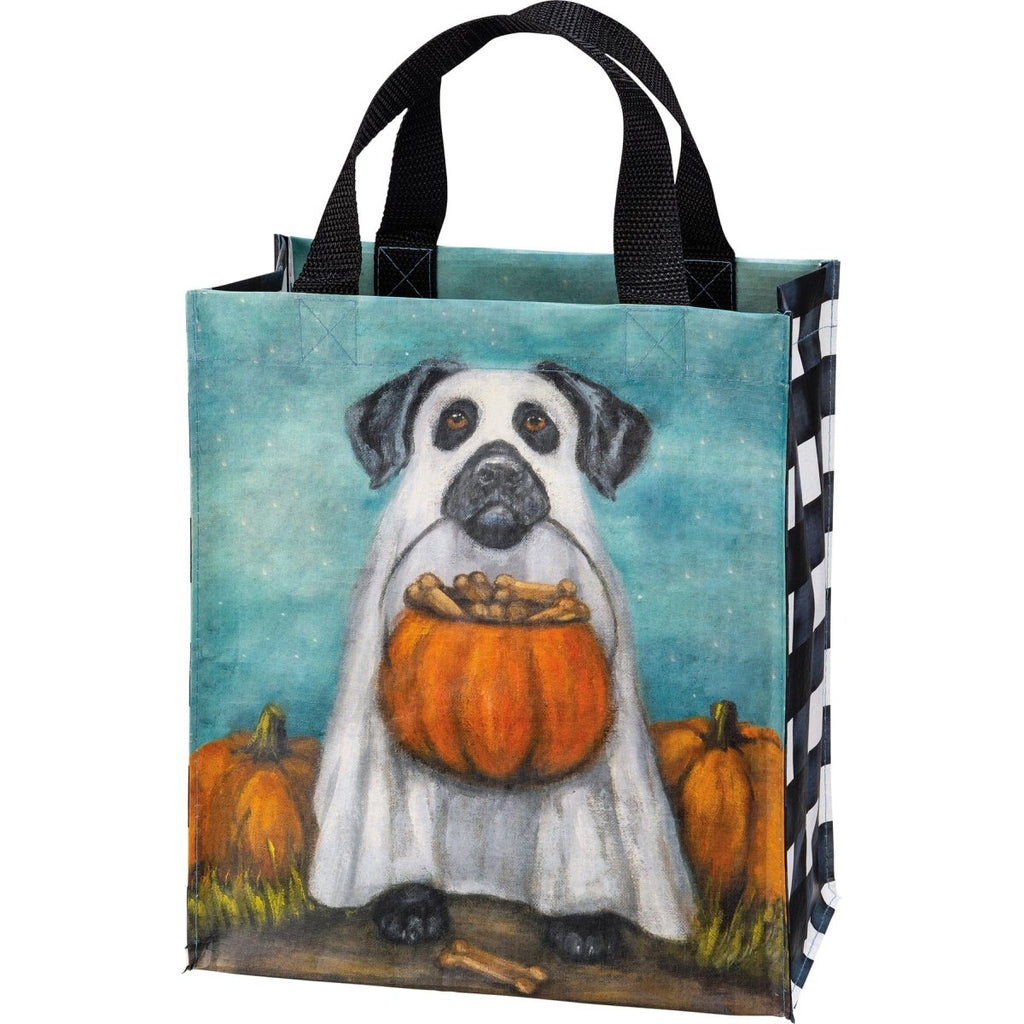 Daily Tote - Ghost Dog - Primitives by Kathy - Dotty's Farmhouse