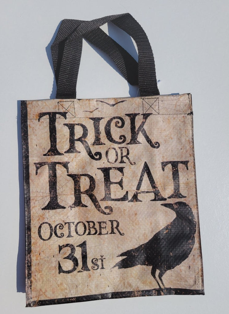 Daily Tote - Trick or Treat October 31st/Happy Halloween Beware - Primitives by Kathy - Dotty's Farmhouse