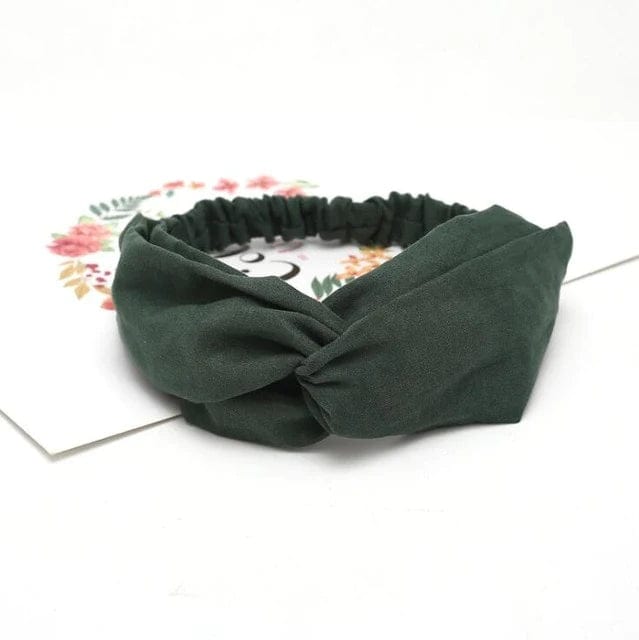 Headband - Vintage Knotted Boho Suede Headband for Women - 8 Color Choices - Dotty's Farmhouse