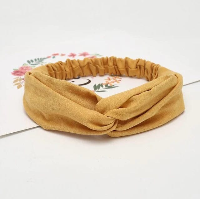 Headband - Vintage Knotted Boho Suede Headband for Women - 8 Color Choices - Dotty's Farmhouse