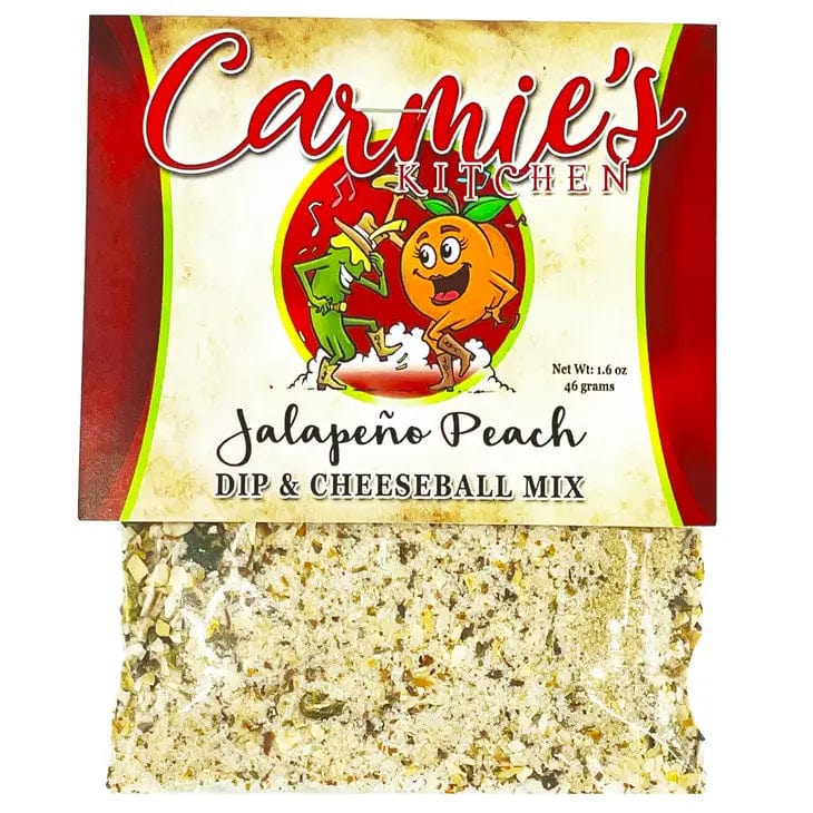 Jalapeno Peach Dip & Cheeseball Mix - Carmie's Kitchen - Carmie's Kitchen - Dotty's Farmhouse