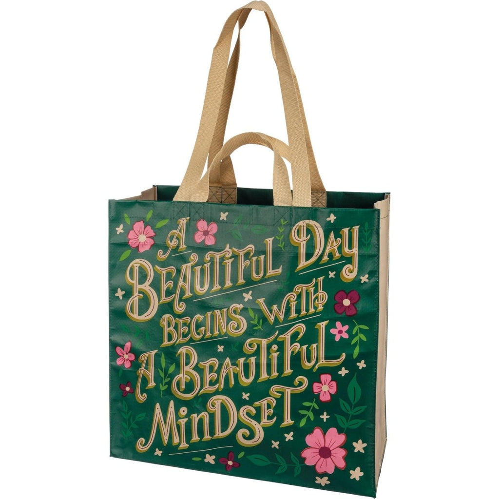 Market Tote - A Beautiful Day - Primitives by Kathy - Dotty's Farmhouse