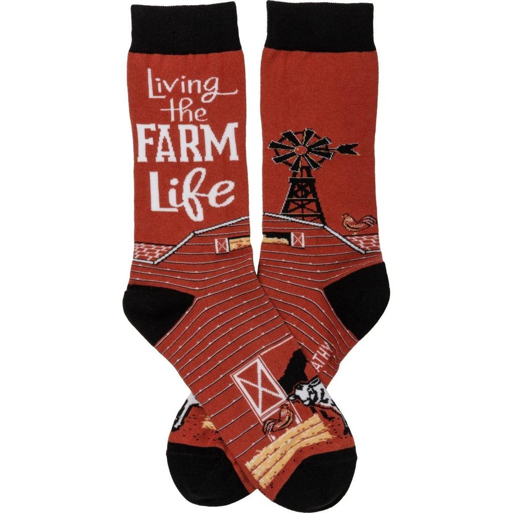 Socks - Living The Farm Life - Primitives by Kathy - Dotty's Farmhouse