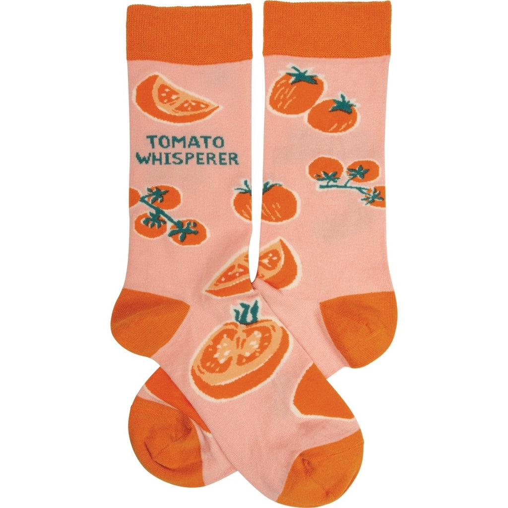 Socks - Tomato Whisperer - Primitives by Kathy - Dotty's Farmhouse