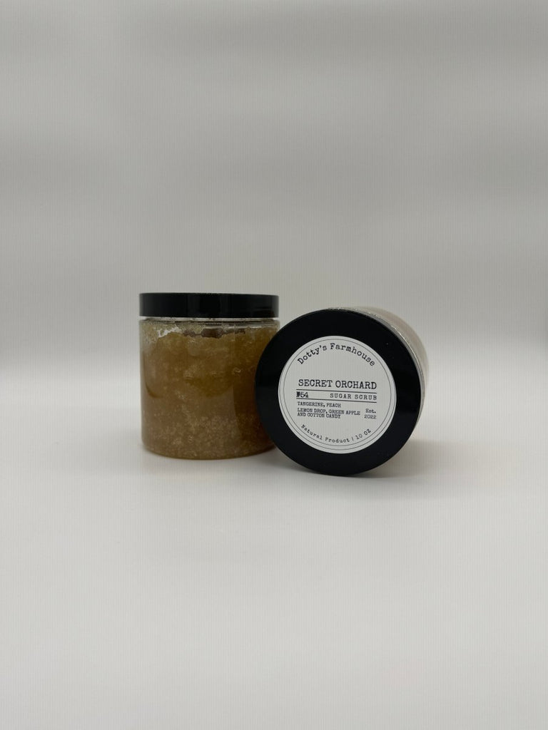 Sugar Scrub - No. 54 - Secret Orchard - Ultra Hydrating Exfoliant - Dotty's Farmhouse