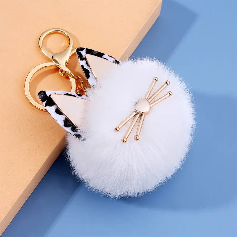 nihaojewelry Unicorn Fur Ball Keychain